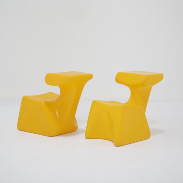 Vintage Children's Chair "Zocker" by Luigi Colani for Top Sytems, 1970s.