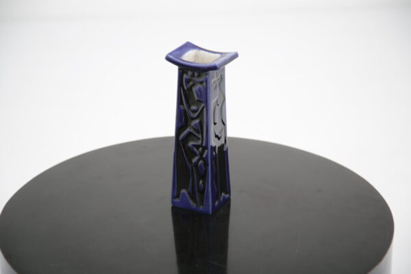 Vintage Glazed Stoneware Vase "Havanna" by Carl-Harry Stålhane for Rörstrand, Sweden, 1950s.