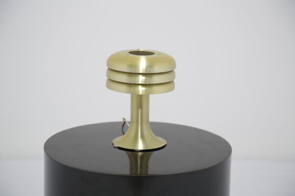 Vintage Swedish Ribbed Table Lamp Model BN-25 by Hans-Agne Jakobsson, 1960s.