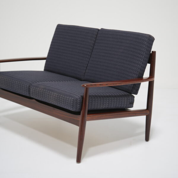 Danish Rosewood Two Seat Sofa attributed to Grete Jalk