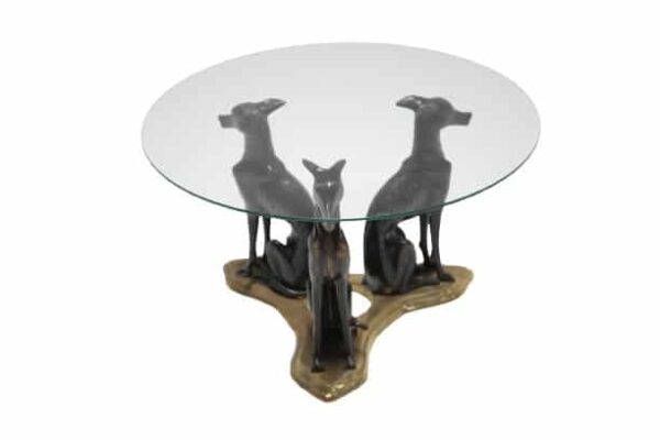 Mid Century Whippet Side or Coffee Table by Maitland Smith, USA, 1970s.