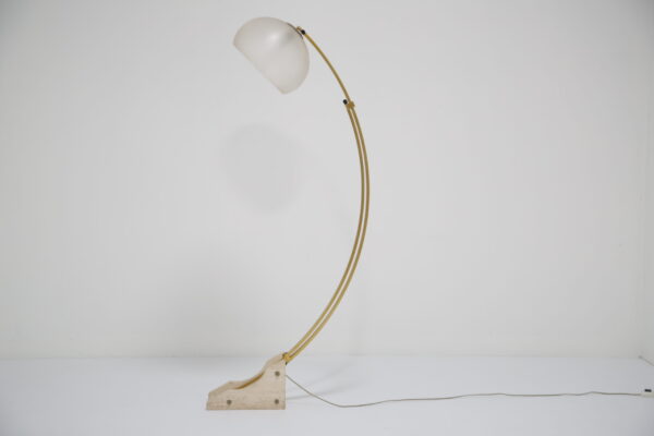 Vintage Italian Arc Floor Lamp by Goffredo Reggiani, 1960s.