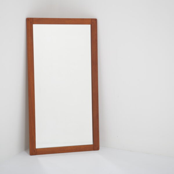 Vintage Swedish Teak Framed Mirror "M-23", 1960s.