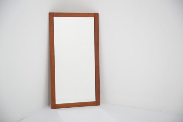 Vintage Swedish Teak Framed Mirror "M-23", 1960s.