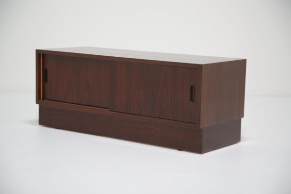 Vintage Danish Rosewood Media Credenza Unit by Carlo Jensen for Hundevad & Co., 1960s.