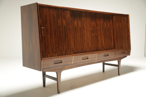 Danish Rosewood Sideboard by Borge Seindal for Vestergaard Mobler