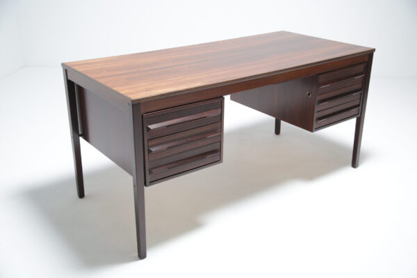 Rosewood desk by Torbjorn Afdal for Bruksbo 5