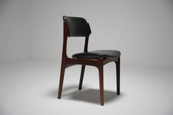 A rosewood Erik Buck model 49 side chair