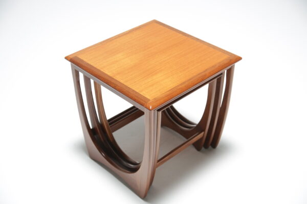 Vintage Nest of Tables in Teak, Model "Astro" by G Plan, 1970s.