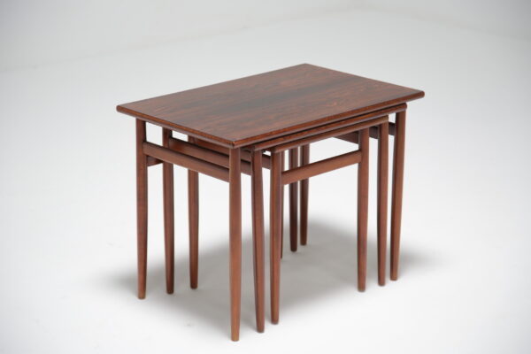 Rosewood nest by AB Seffle Mobelfabrik