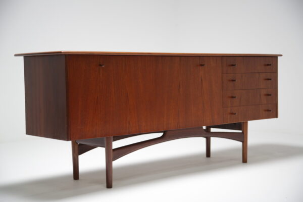Vintage Teak and Afromosia Sideboard by Dalescraft Furniture, 1960s.