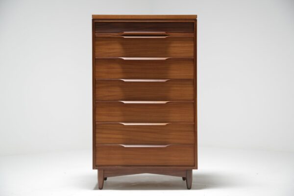 White and Newton tallboy by Arthur Edwards