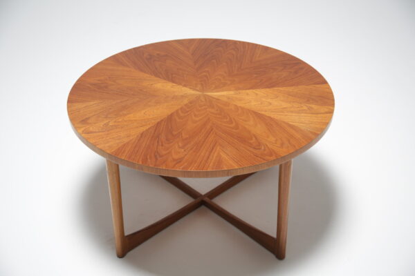 Teak Sunburst Coffee Table by McIntosh, United Kingdom, 1960s.