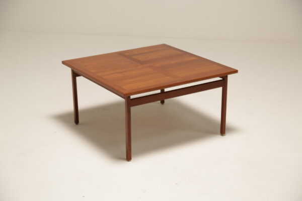 Vintage France & Daverkosen Square Teak Coffee Table
