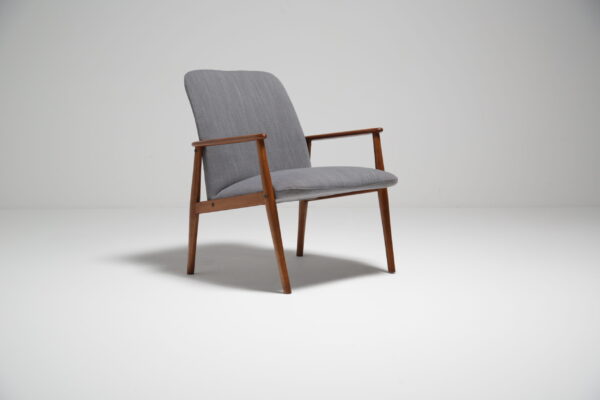 Swedish Teak Lounge Armchair, 1960s.