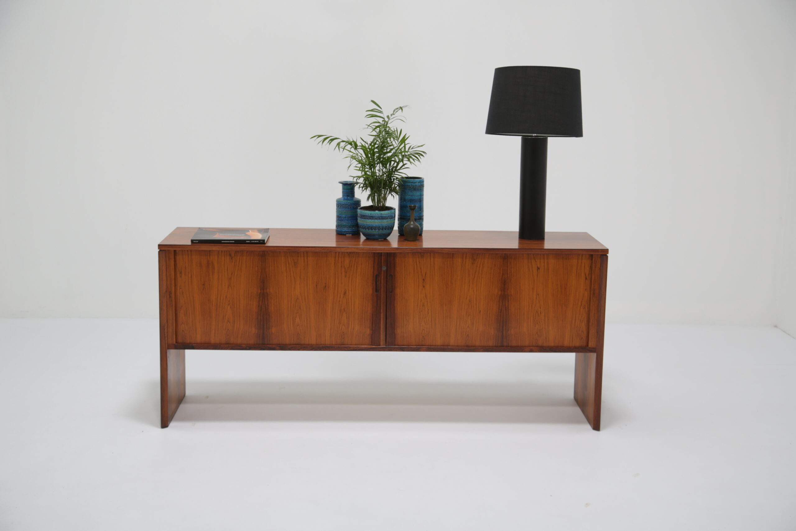 Mid-Century Rosewood Collectors Vinyl Storage Sideboard Unit 20
