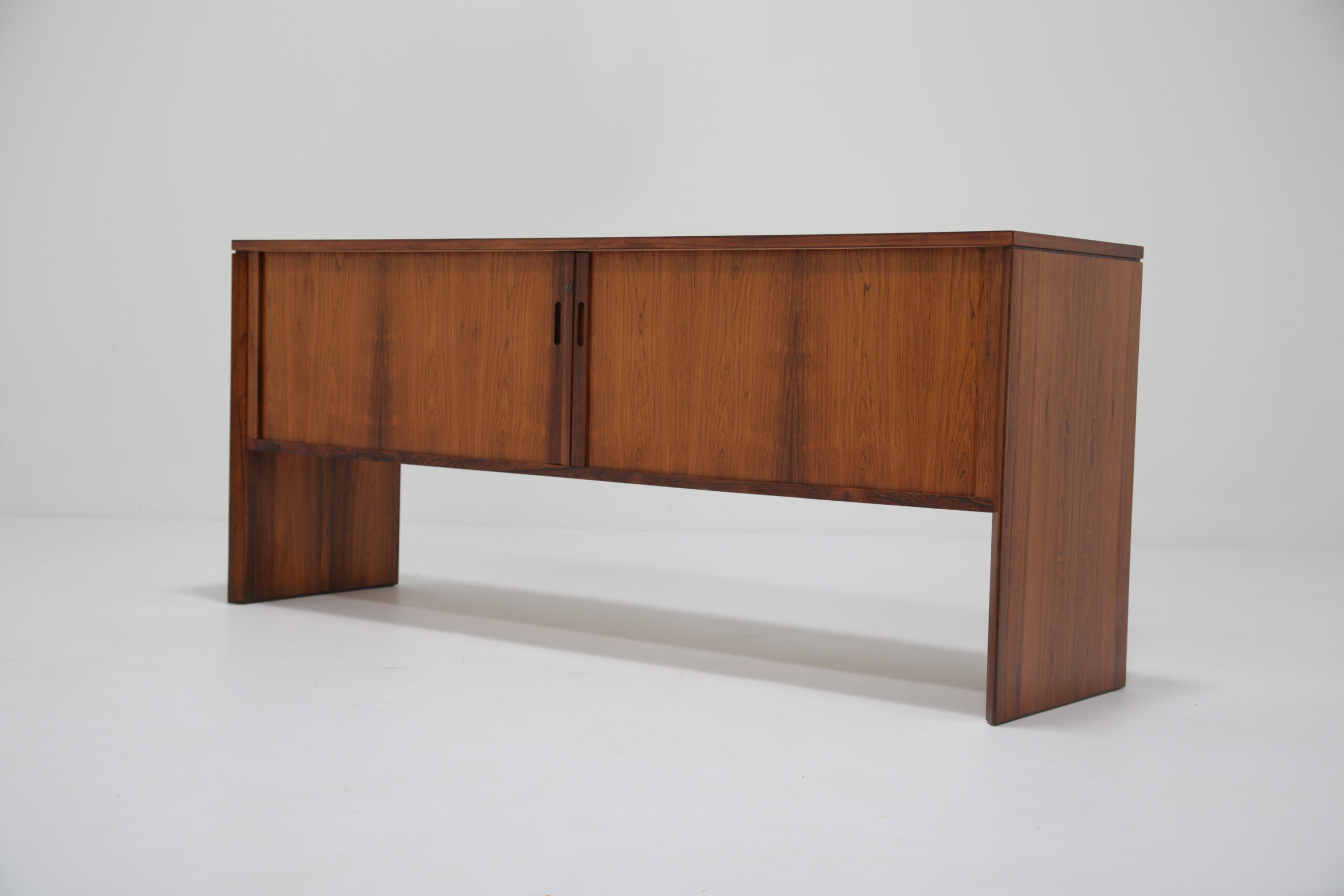 Mid-Century Rosewood Collectors Vinyl Storage Sideboard Unit 2