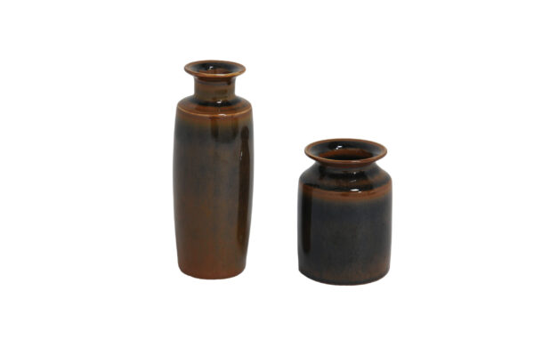 Pair of Mid-Century Ceramic Vases by Carl-Harry Stålhane for Rörstrand, 1950s