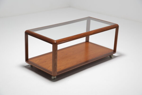 Teak and Glass Coffee Table by G-Plan, United Kingdom, 1960s.