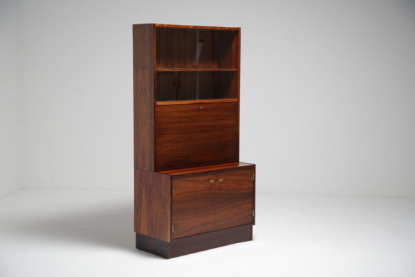 Vintage Swedish Rosewood Bar Cabinet, Model "Excellent", 1960s.
