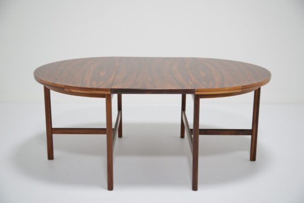 Vintage Extending Rosewood Dining Table by Robert Heritage for Archie Shine, 1960s.