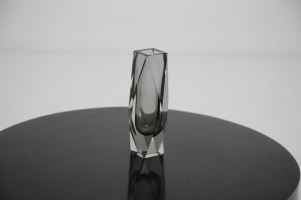 Mid-Century Murano Glass Vase by Flavio Poli, Italy, 1970s.