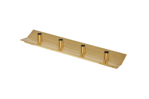 Vintage Brass Candelabra 'Profile' by Pierre Forsell for Skultuna, 1960s