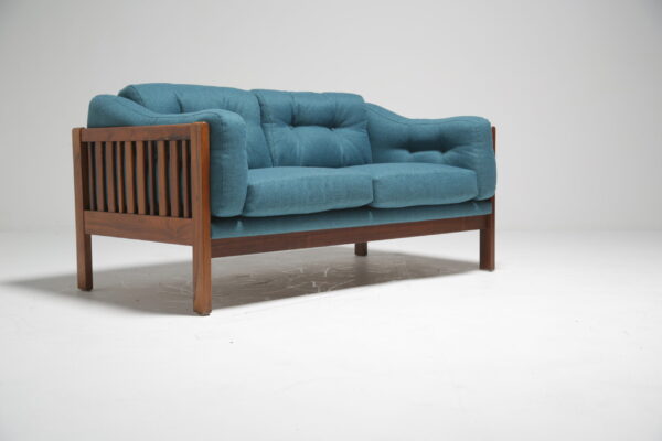 Vintage Rosewood Monte Carlo sofa by Ingvar Stockum.