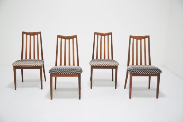 Vintage Set of Four Teak "Fresco" Single Dining Chairs by G Plan, 1960s.