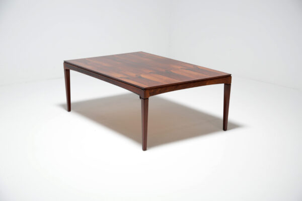 Vintage Large Rosewood Coffee Table, Sweden, 1960s.