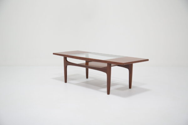 Vintage Teak and Glass Coffee Table by G-Plan, United Kingdom, 1960s.